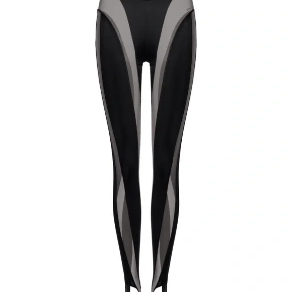 Mesh-paneled Stirrup Leggings - Picture 7 of 10